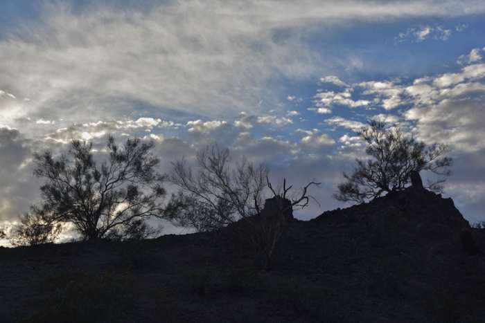 sunset from the Sunset Trail